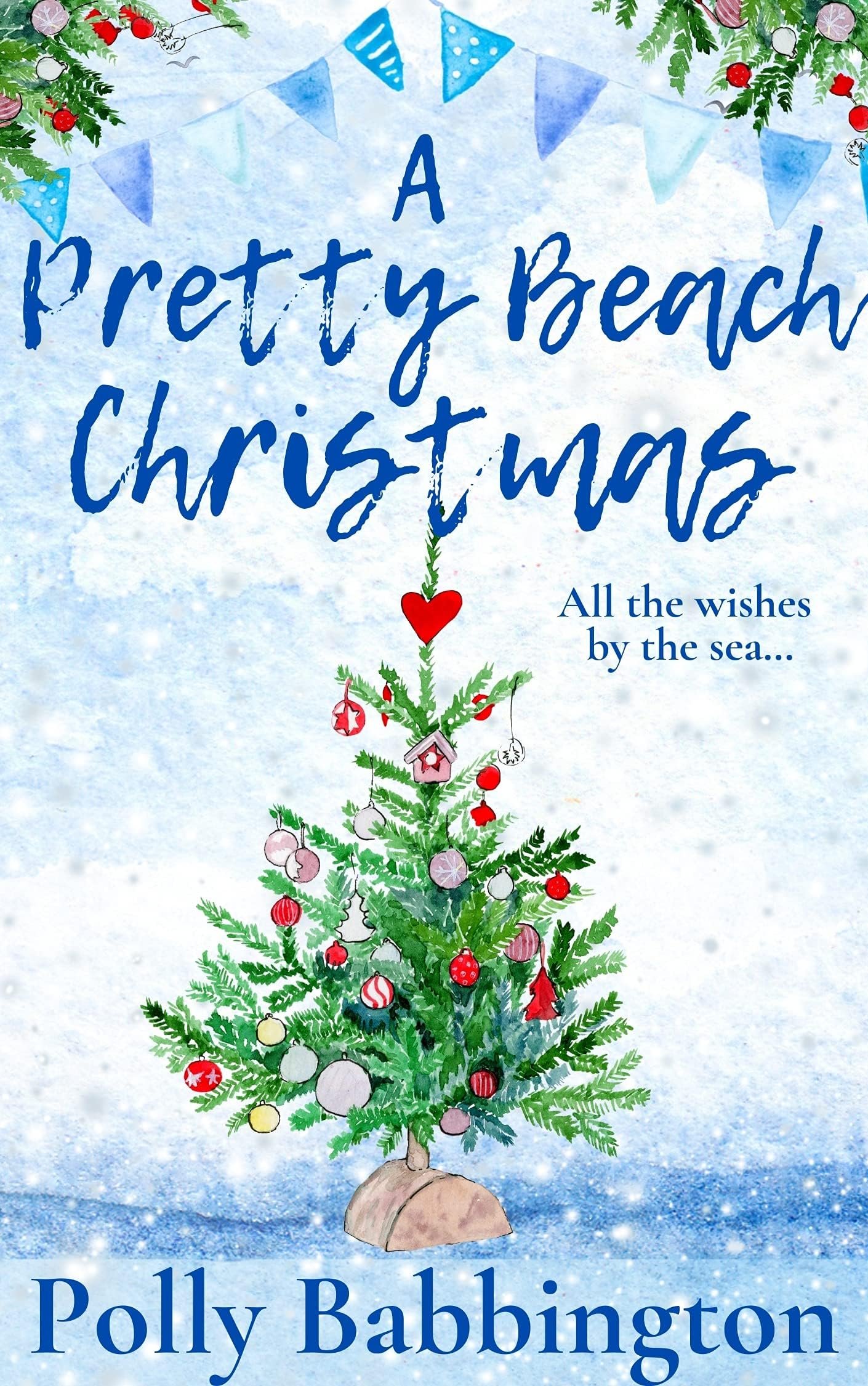 A Pretty Beach Christmas : 2023 festive contemporary romance. Cover